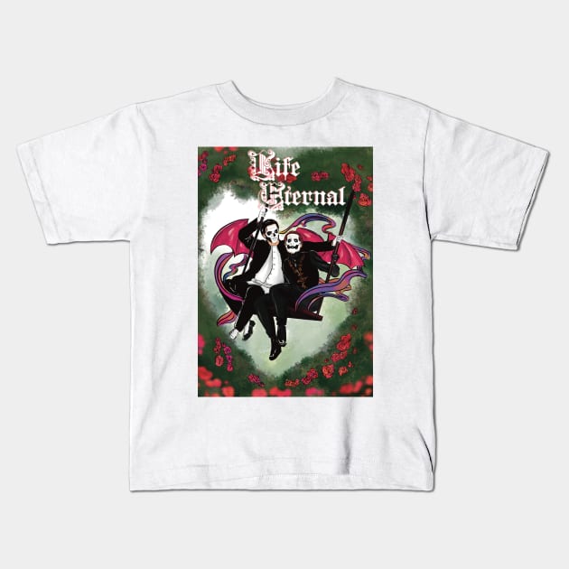 Life Eternal Kids T-Shirt by Ryuzato